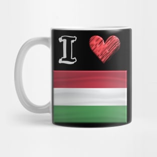 I love Flag from Ungarn Mug